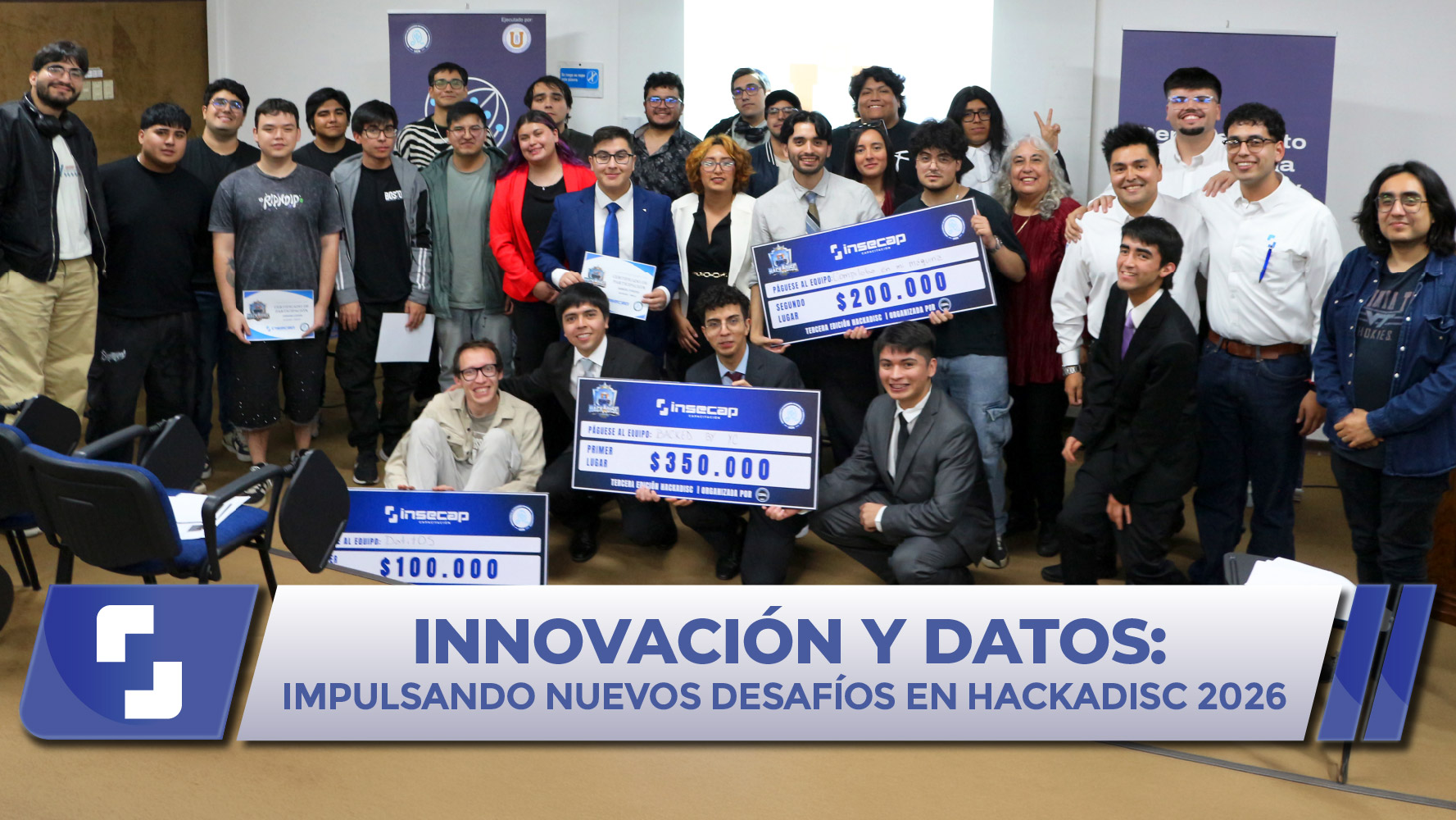 INSECAP participa por segundo año en HackaDISC y desafía a estudiantes de la UCN con un modelo predictivo de ventas